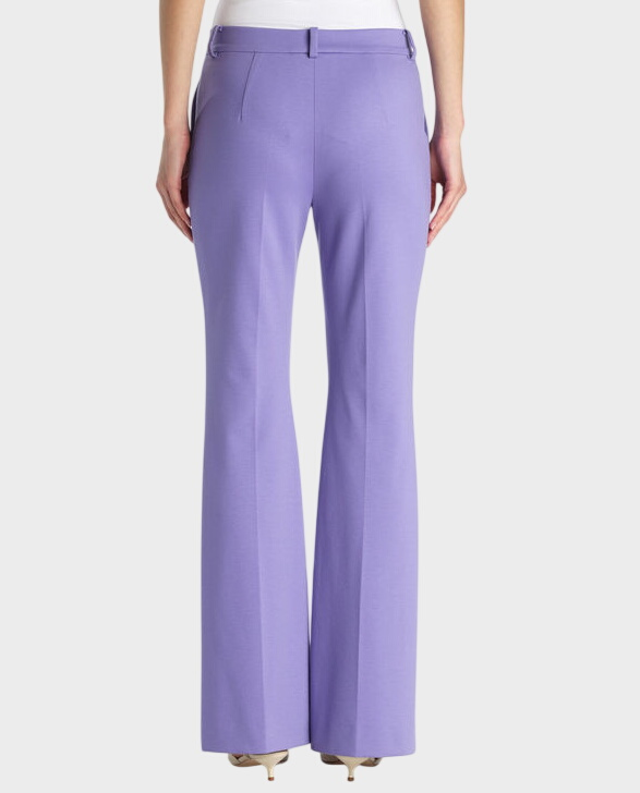 Fioletowe klasyczne spodnie Ancora