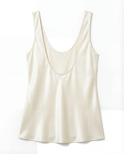 Kremowy top z jedwabiu Diane - Image #3