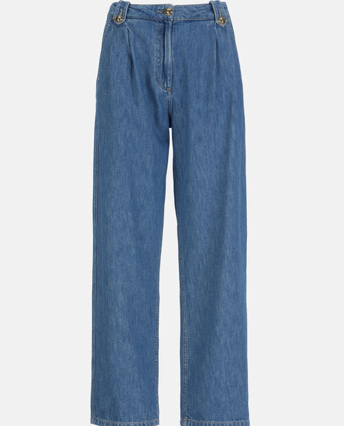 Jeansy z szerokimi nogawkami Allieva - Image #4