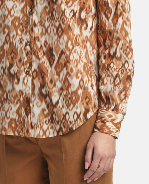 Brązowa koszula Bancarella - Image #3