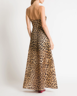 Jedwabna sukienka w zwierzęcy print - Image #1