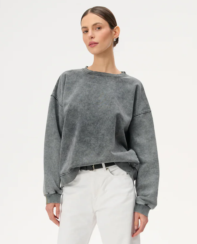 Bawełniana bluza z nadrukiem Ben - Image #1