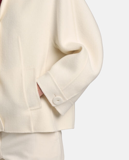 Kremowy płaszcz Vigilante - Image #3