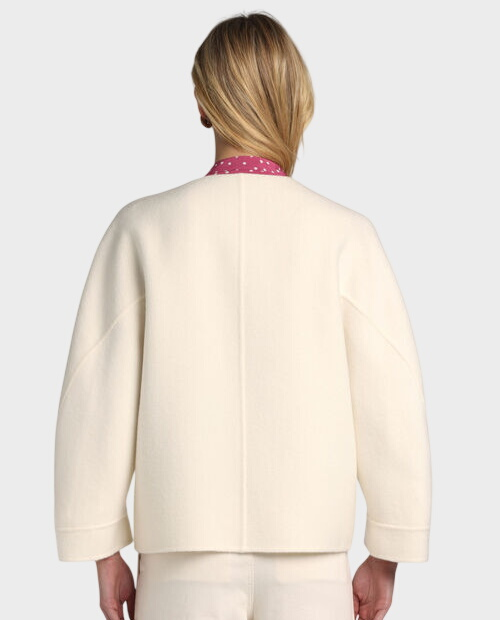 Kremowy płaszcz Vigilante - Image #1