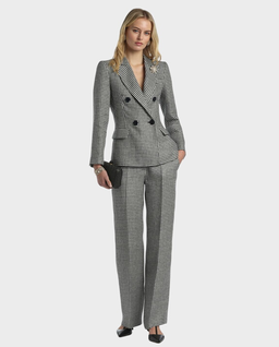 Spodnie w pepitkę Arabesco - Image #2