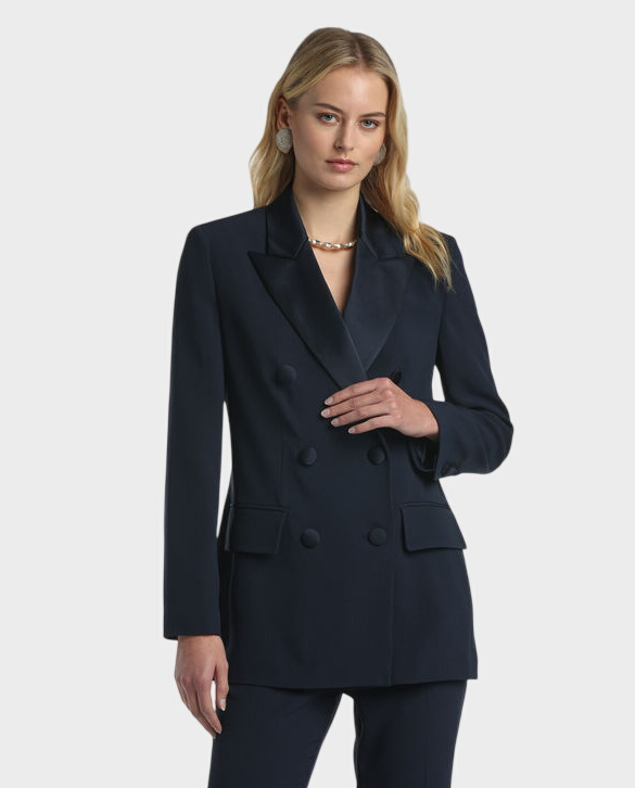 Granatowa marynarka Velo