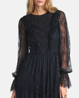 Granatowa sukienka Perfetta - Image #4