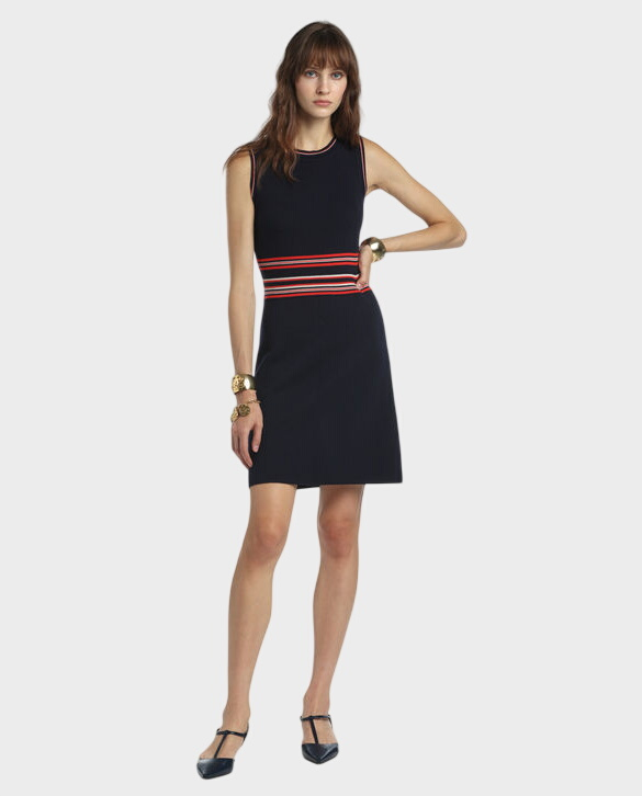 Granatowa sukienka Marciano