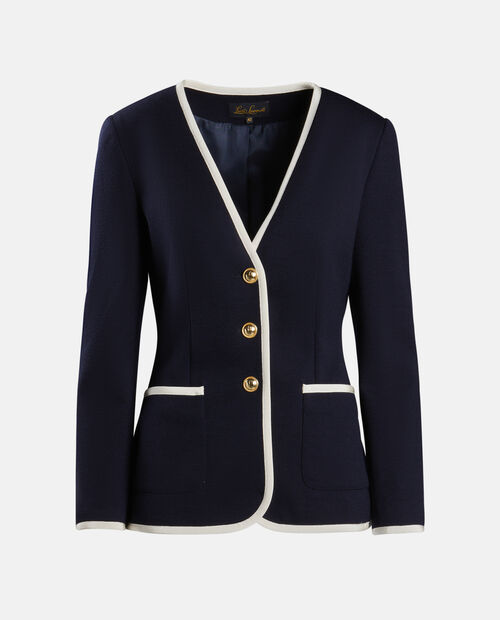 Granatowa marynarka Marengo - Image #5