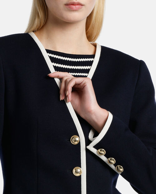 Granatowa marynarka Marengo - Image #4