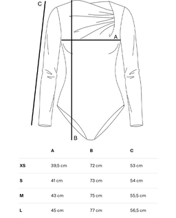 Białe body z wiskozy Iria - Image #4