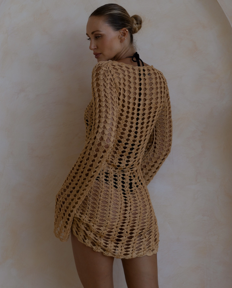 Dzianinowa sukienka mini Istana - Image #2