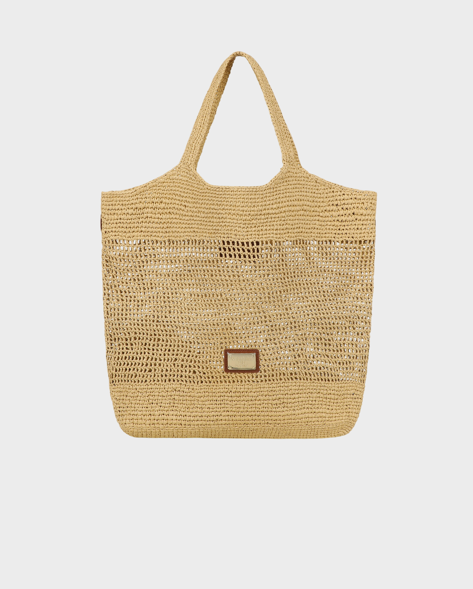 Słomkowa torba na ramię Summer - Image #0