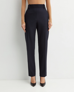 Granatowe spodnie Cambie - Image #0