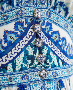 Jedwabna sukienka maxi - Image #4