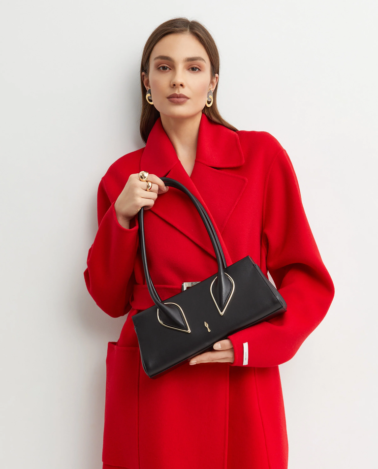 Czarna torebka Venus Baguette