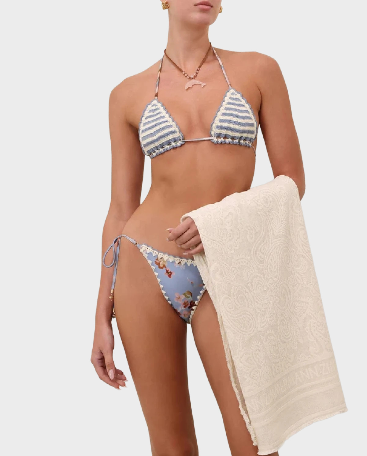 Pareo Woven w kolorze kości słoniowej - Image #2