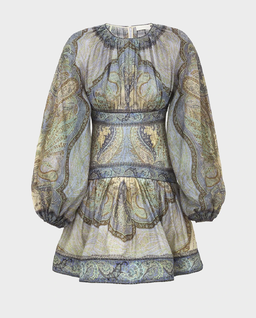 Sukienka mini w orientalny wzór paisley Wanderlust - Image #1