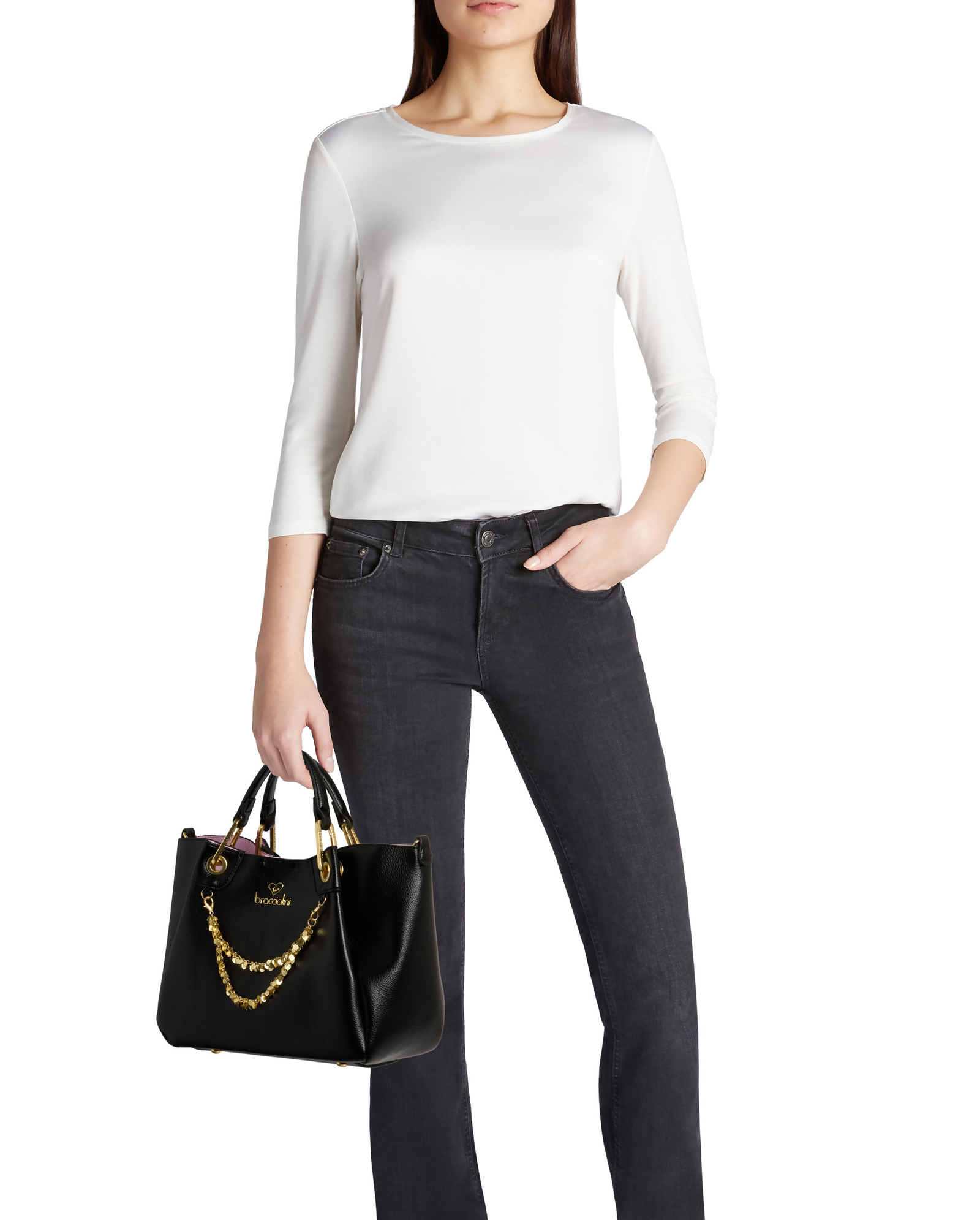 Czarna torebka Amy - Image #4