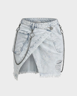 EDYCJA LIMITOWANA OneTeaspoon x Moliera 2 - Spódnica mini Chain - Image #1