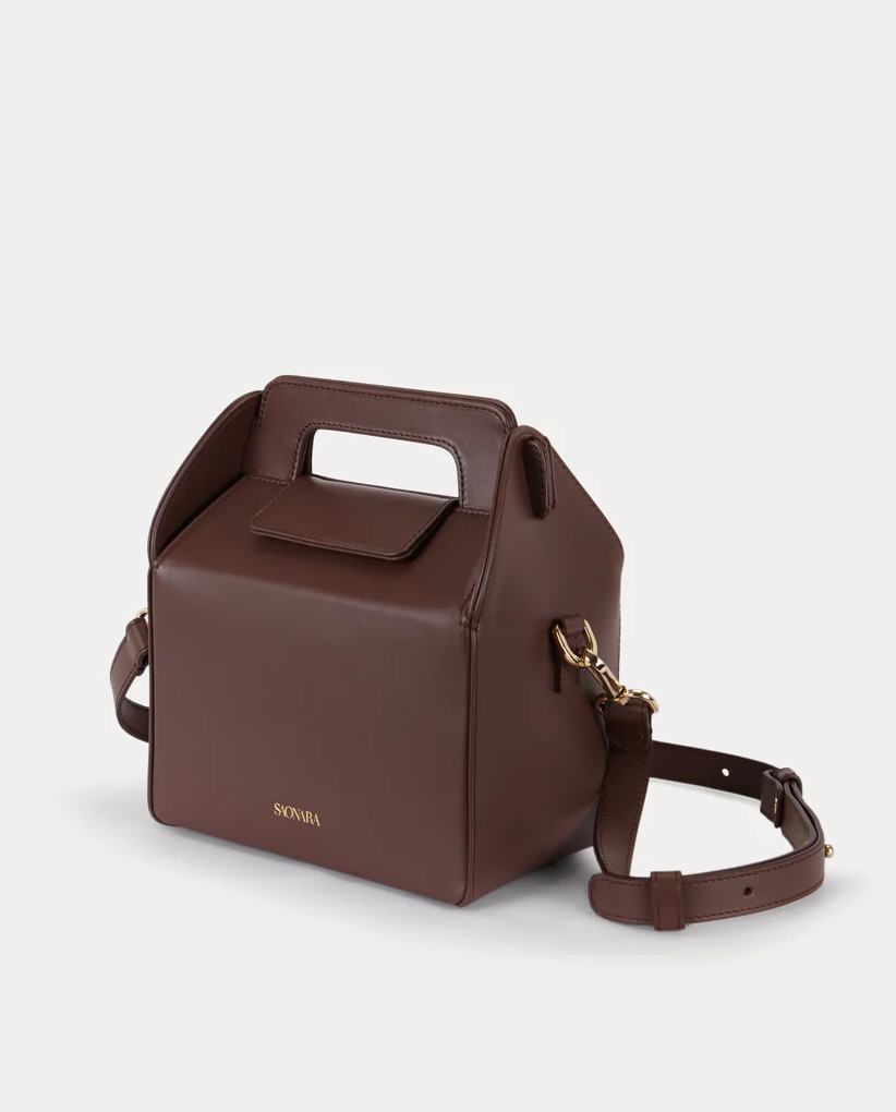 Brązowa torba do ręki Kukito - Image #1