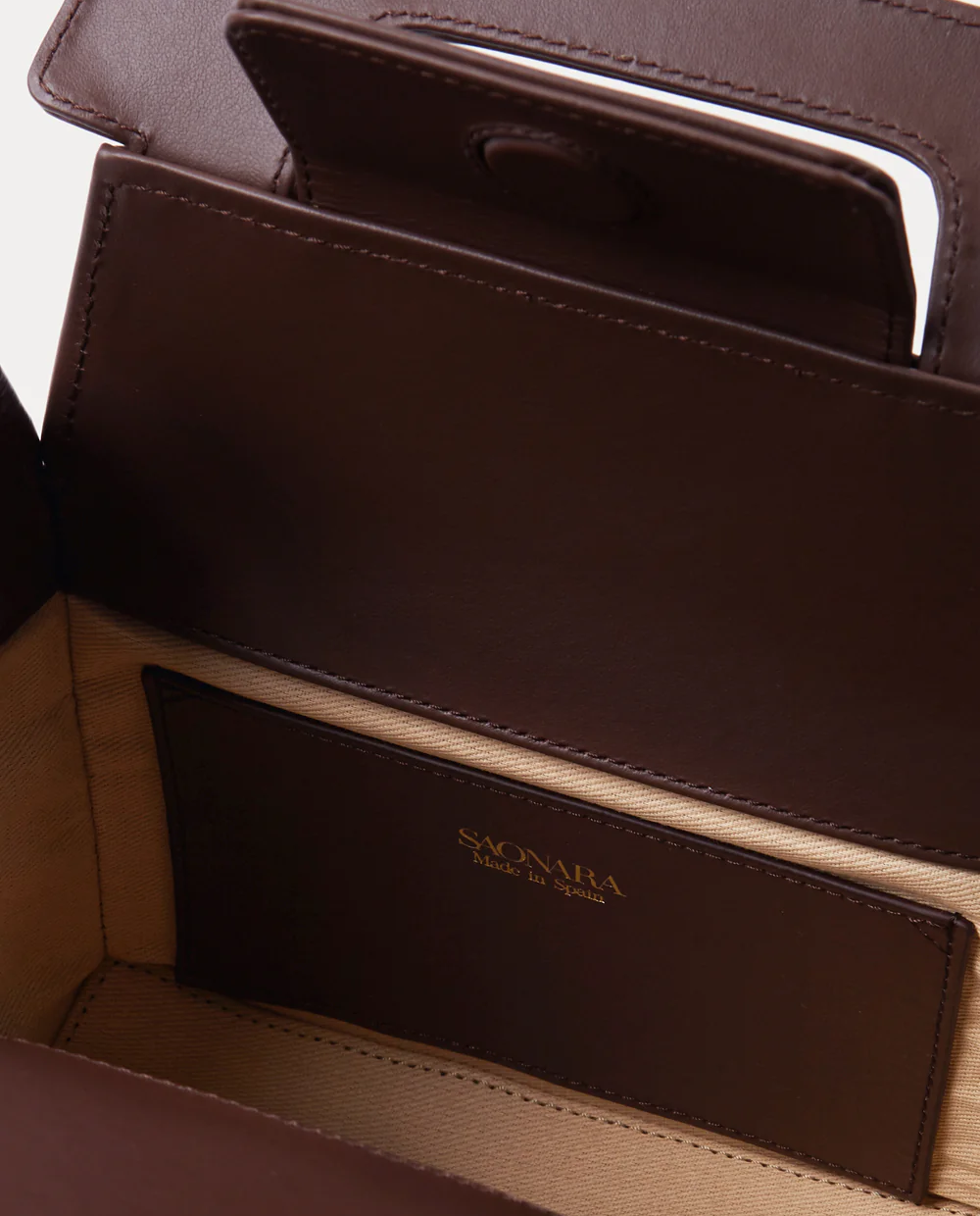 Brązowa torba do ręki Kukito - Image #2