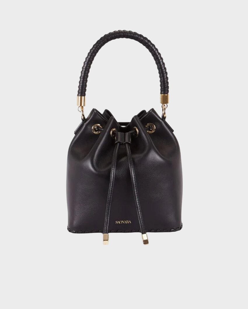 Czarna torebka Bucket - Image #0