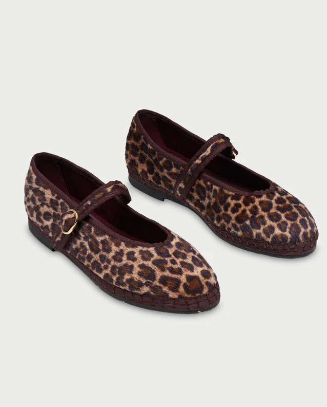 Baleriny z włosiem Pierre Cheetah