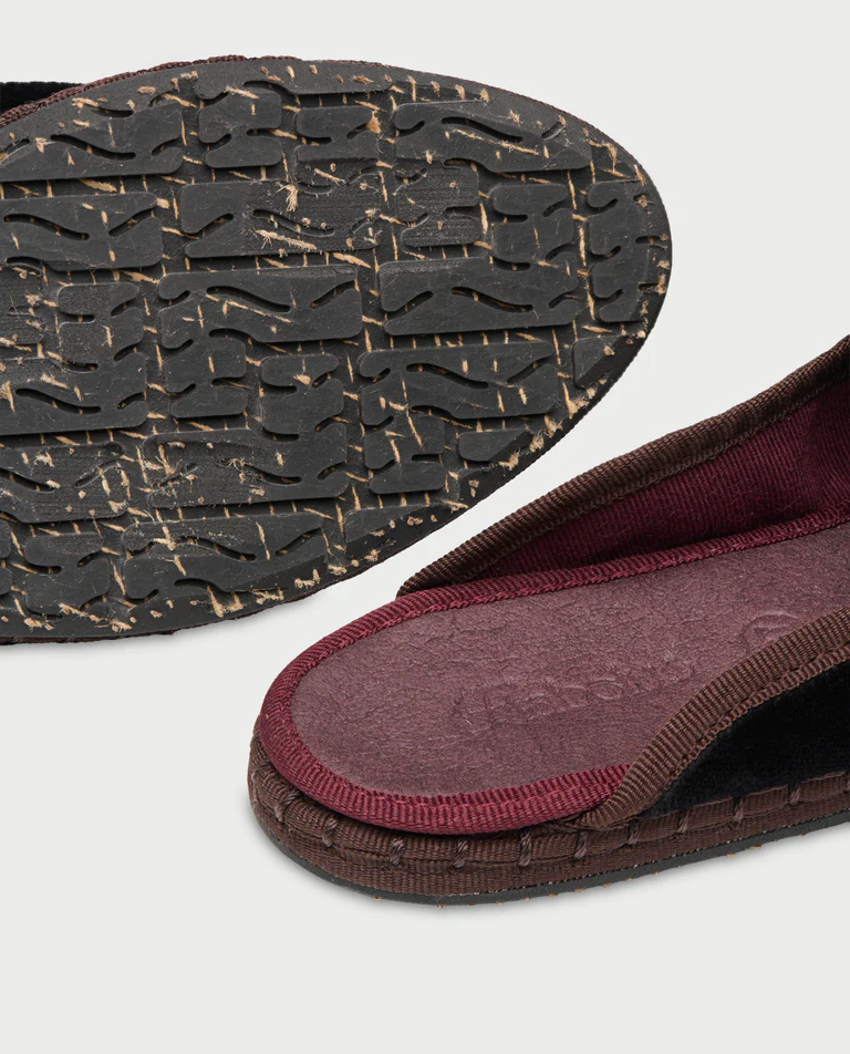 Aksamitne czarne mule Bruna - Image #2