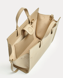 Beżowa torba Mini Shopping - Image #4