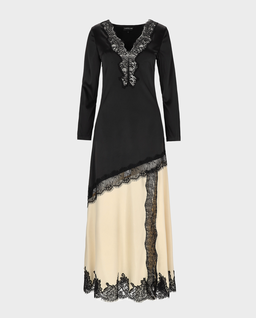 Maxi sukienka z koronką Estrella - Image #1