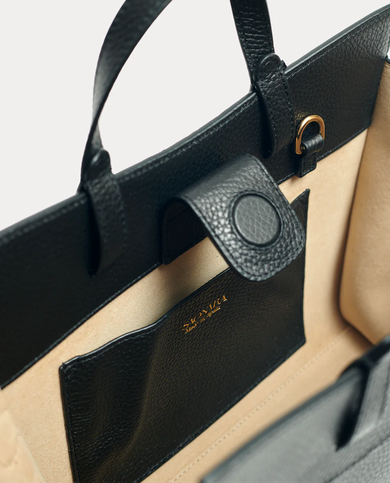 Czarna torba Mini Shopping - Image #3