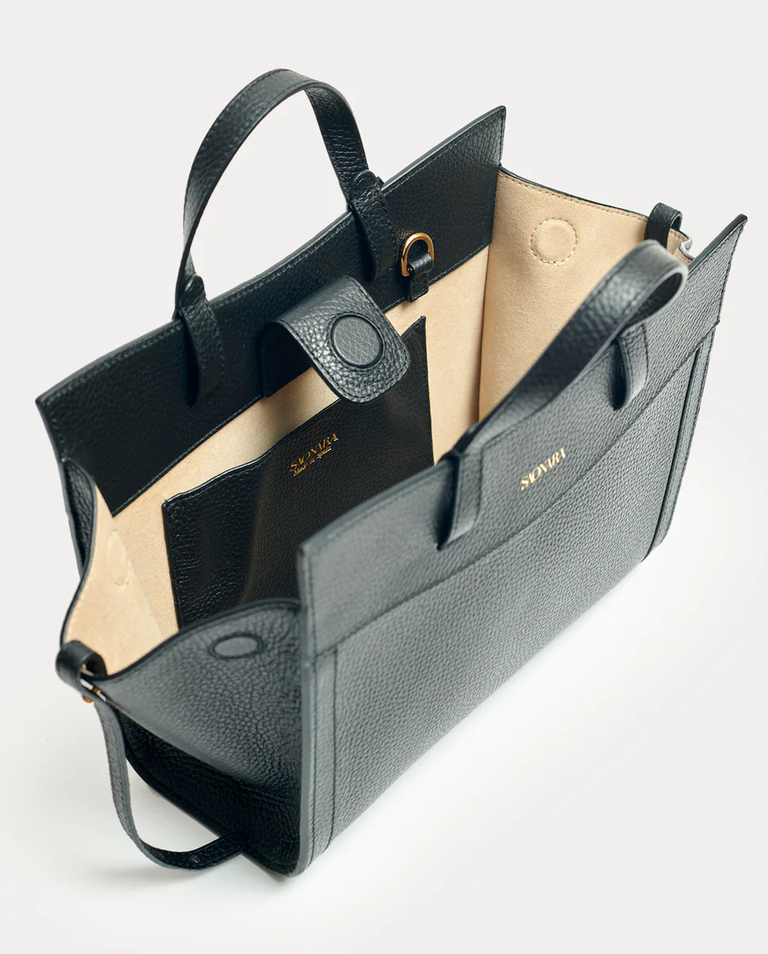 Czarna torba Mini Shopping - Image #4