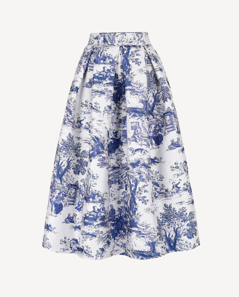 Spódnica z printem Castle Blue - Image #2