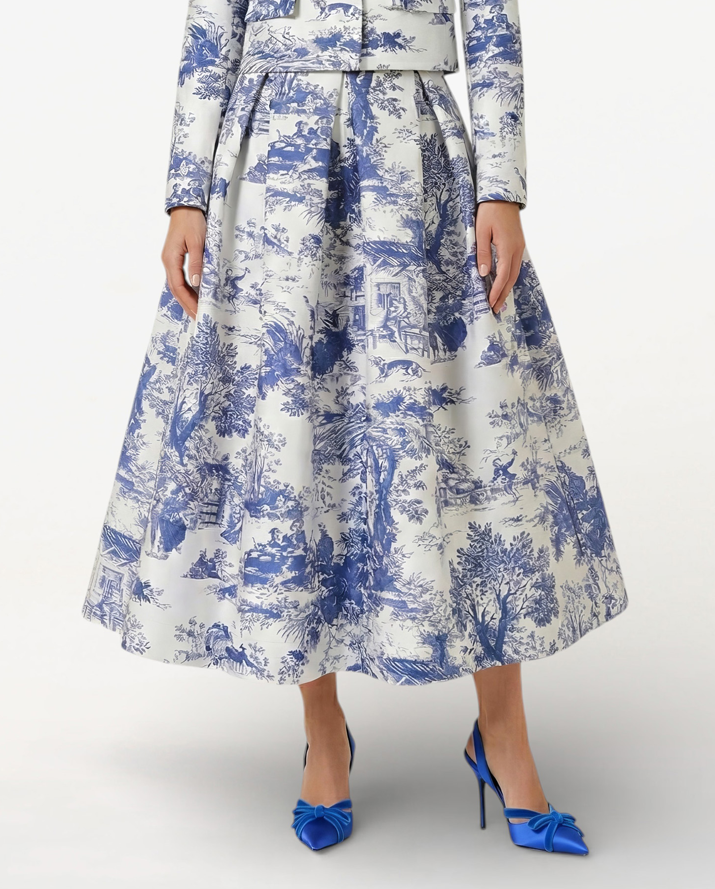 Spódnica z printem Castle Blue - Image #0