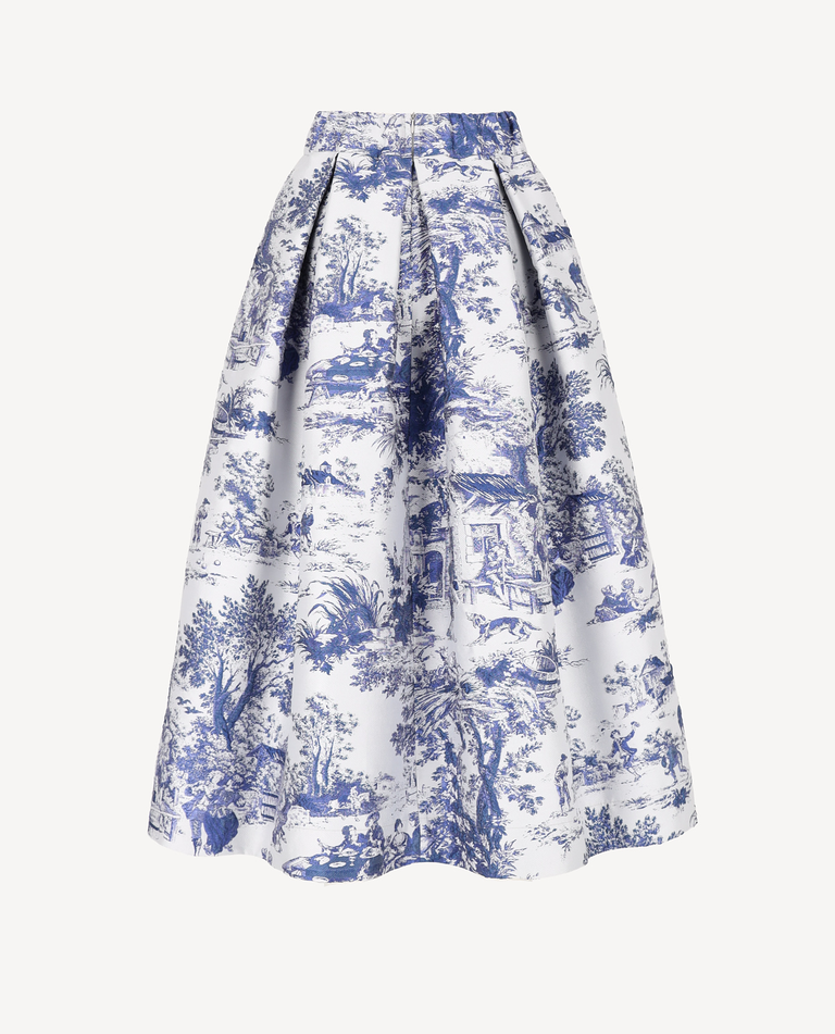 Spódnica z printem Castle Blue - Image #3