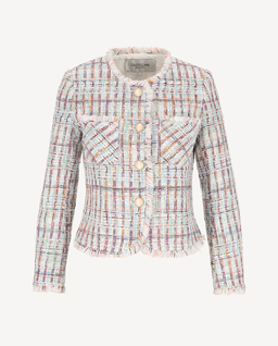 Tweedowa marynarka z wełny Pastella - Image #1