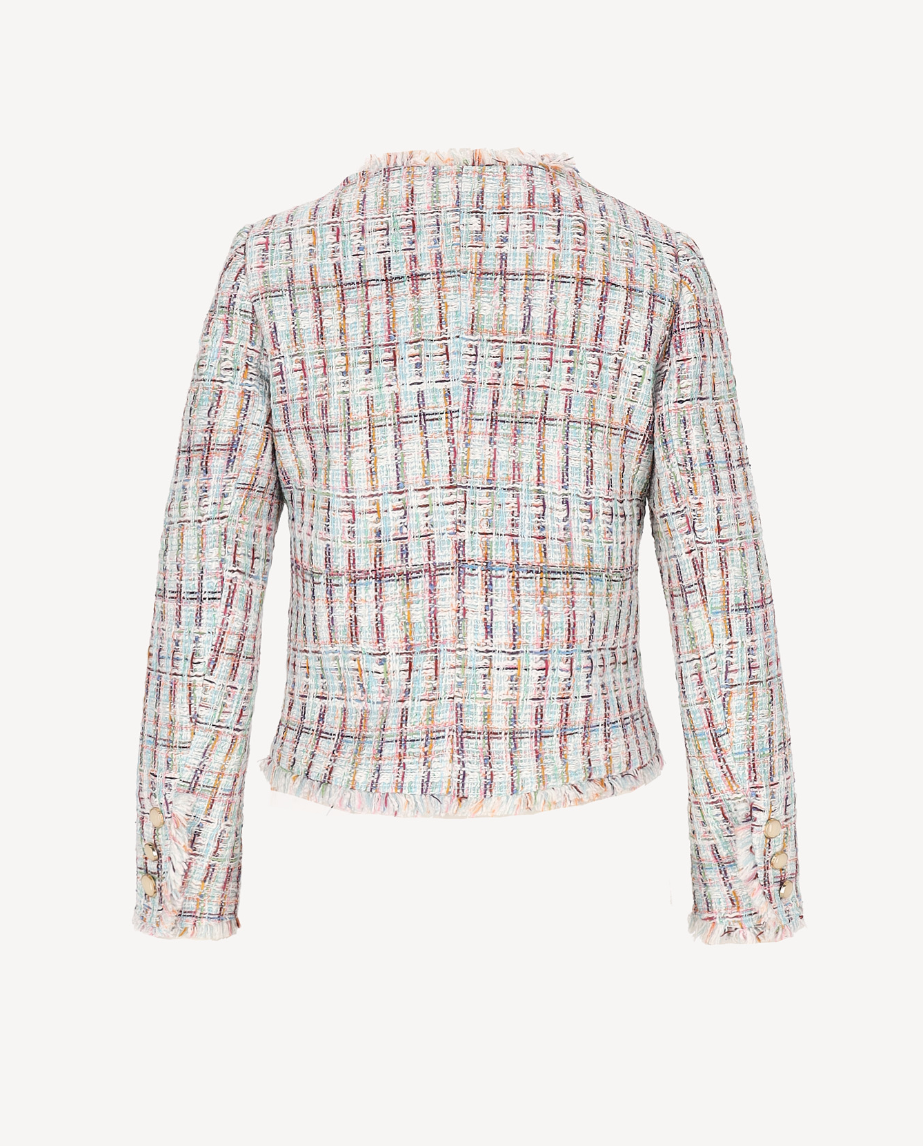 Tweedowa marynarka z wełny Pastella - Image #4