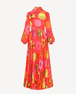 Sukienka z kolorowym printem Venetta - Image #3