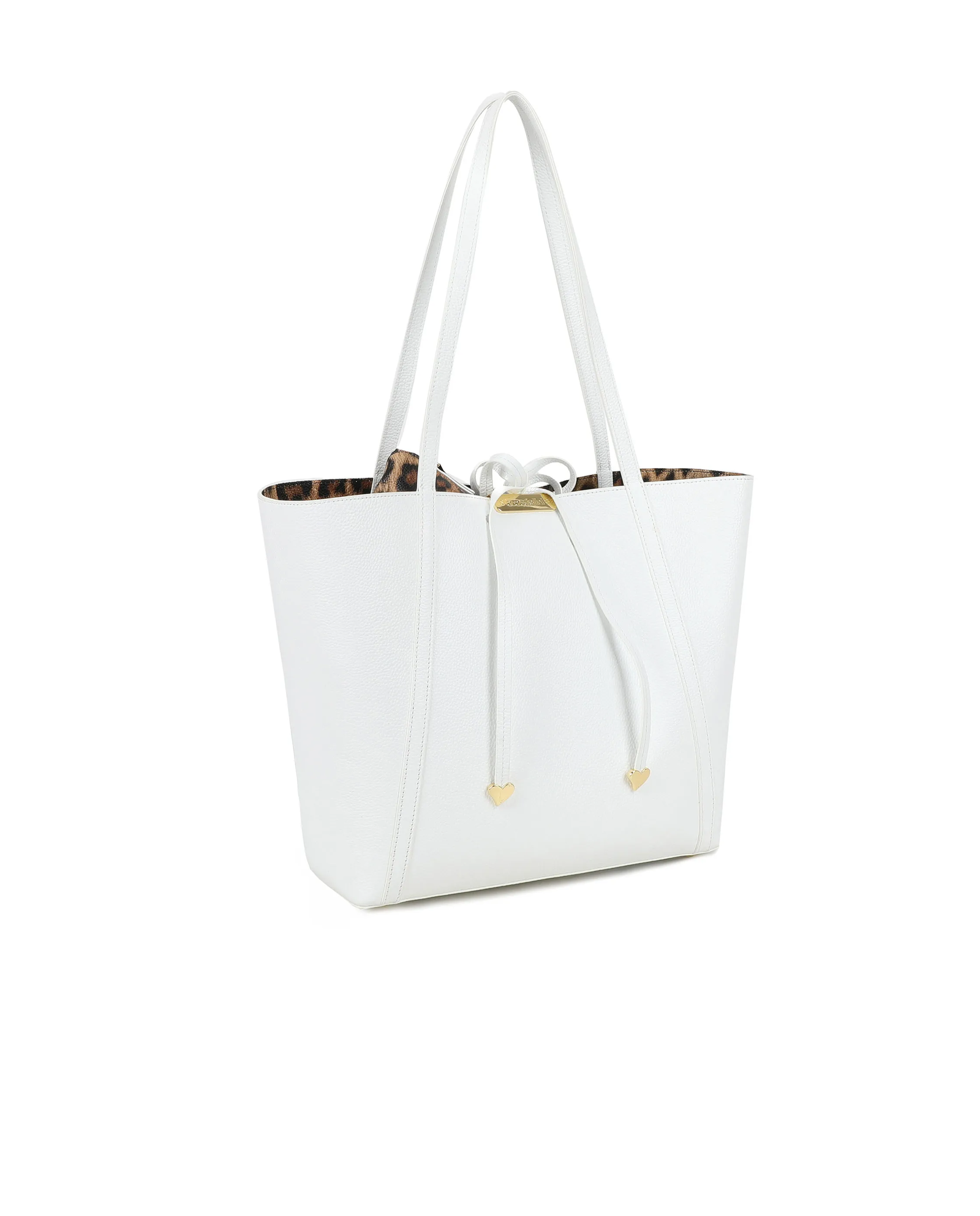 Biała torebka shopper Double - Image #1