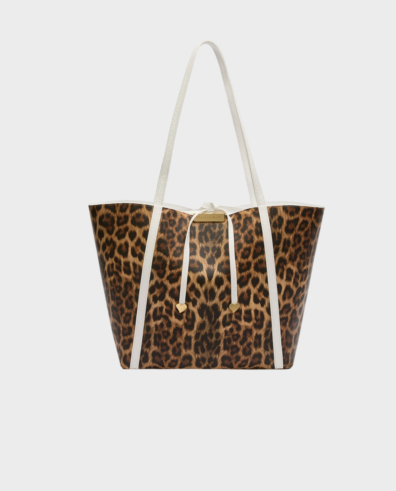 Biała torebka shopper Double - Image #2