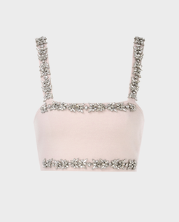 Różowy top z kryształami - Image #1