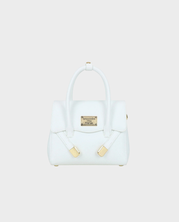 Biała skórzana torebka Sara - Image #0