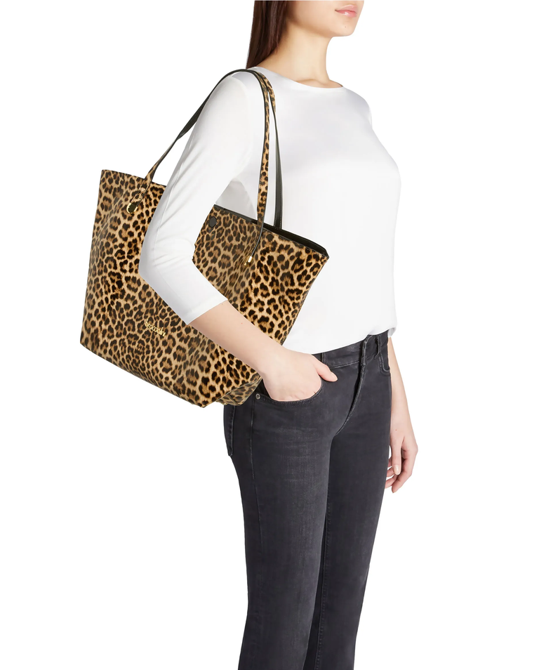 Torebka shopper w zwierzęcy print Ariel - Image #4