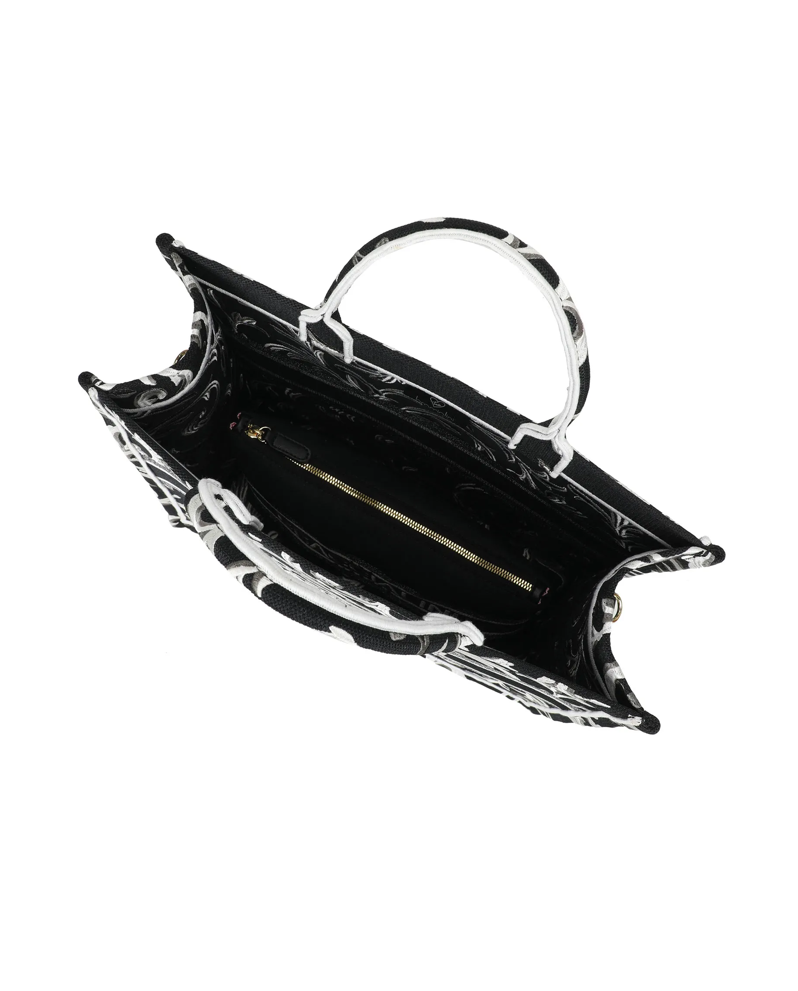 Czarna torba shopper Queen - Image #3