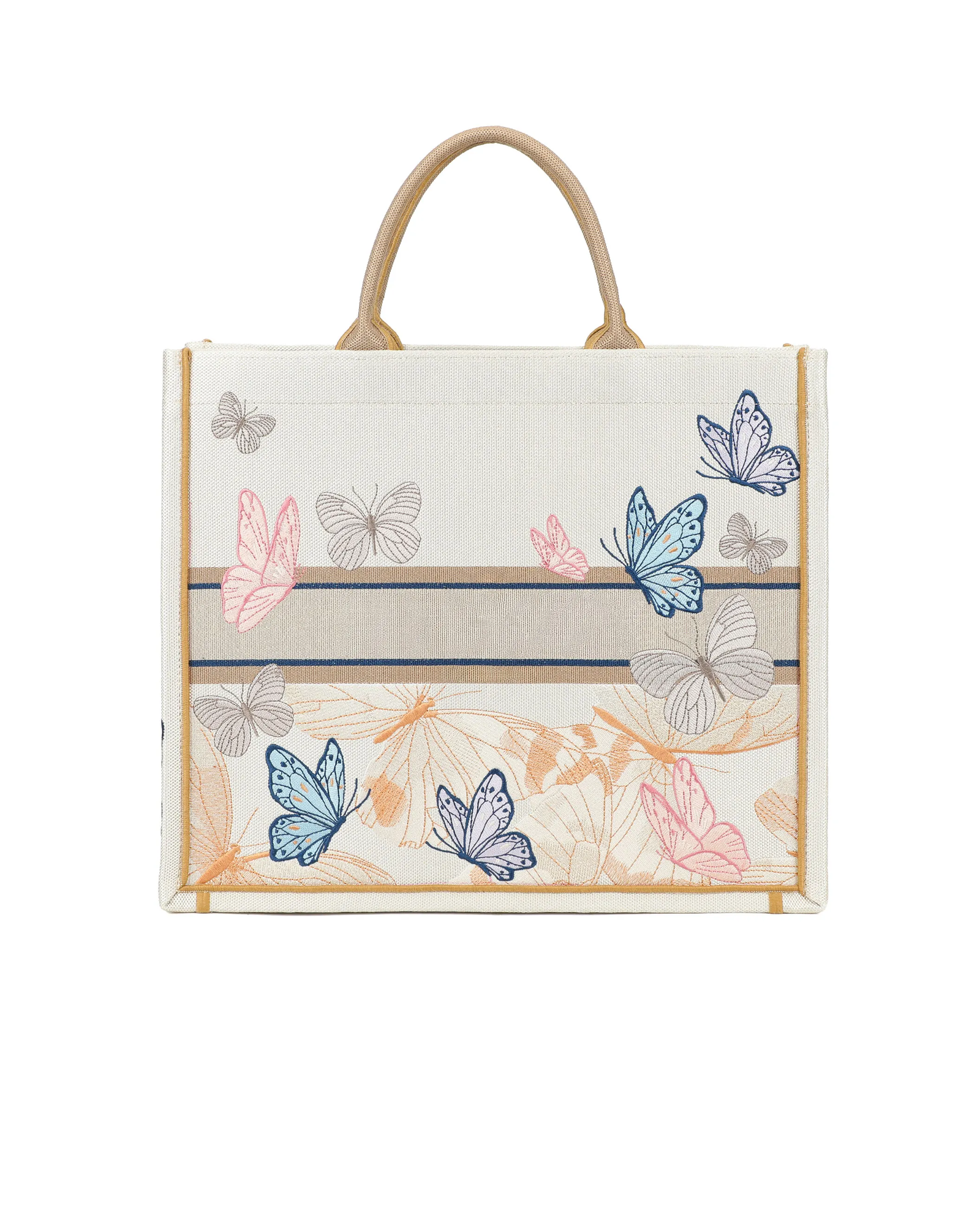 Beżowa torba shopper Queen Butterfly - Image #2