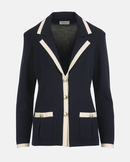 Granatowy sweter Meridien - Image #5