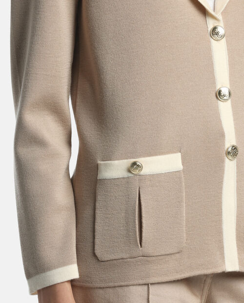 Beżowy sweter Meridien - Image #4