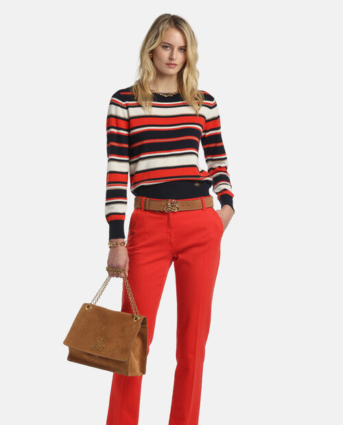 Sweter w paski Minorenne - Image #2