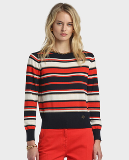 Sweter w paski Minorenne - Image #0